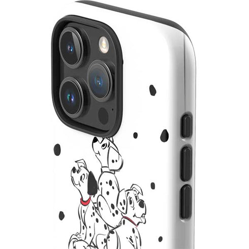 Disney 101 Dalmatians Puppy pile iPhone 16 Pro Impact Case